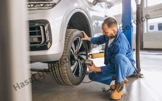 Lastik Basınç Kontrolü